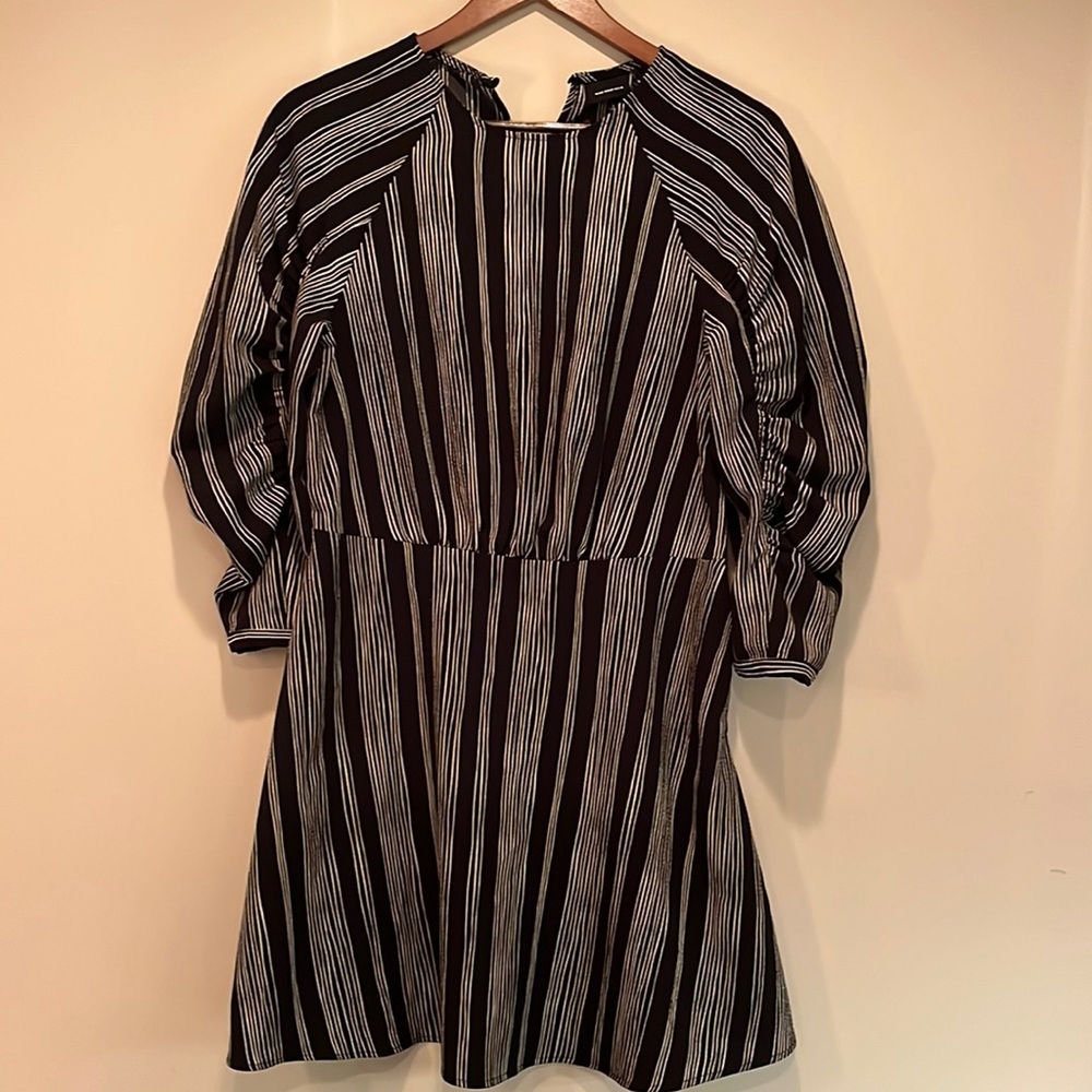 Who What Wear Striped Dress in S